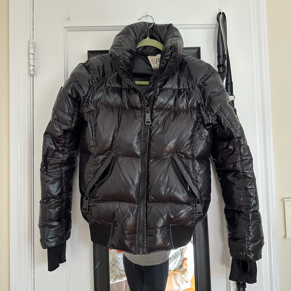 SAM. Black Puffer Jacket